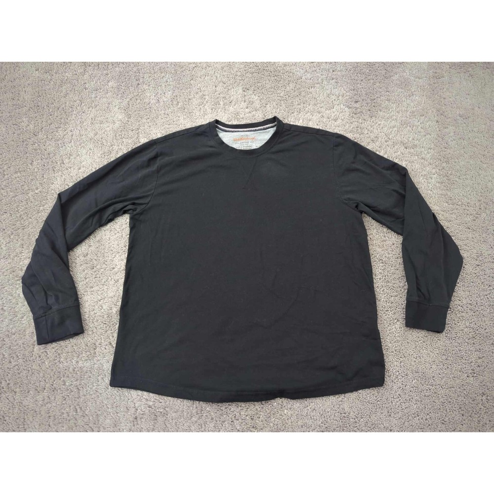Weatherproof Shirt Mens XL Black Long‎ Sleeve Base Layer Outdoor